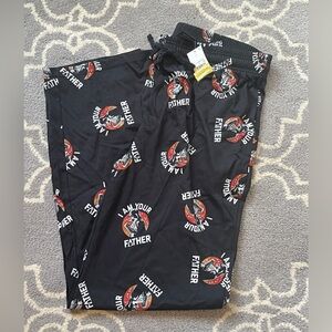NWT Star Wars men’s ’I am your father’ pajama pants Large